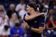 Zverev at the 2025 US Open - Day 5 - Source: Getty